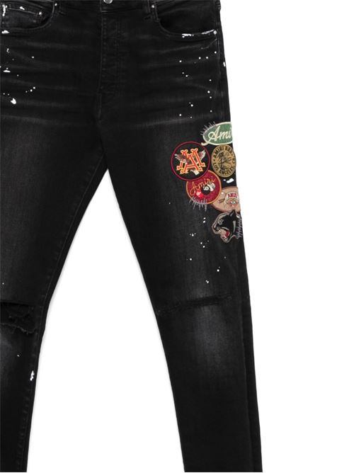 Vintage patch skinny jeans AMIRI | AMDNSY1130Aged Black